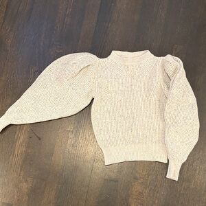 Isabel Marant Cream Cowl Neck Sweater